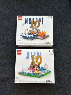 Messi and Mbappe Lego (43011) + (43013)