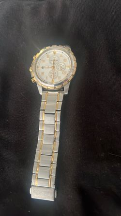 Fossil Chronograph Stainless Steel Two-Tone Watch