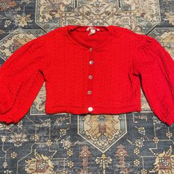 H&m Red Top Sweater