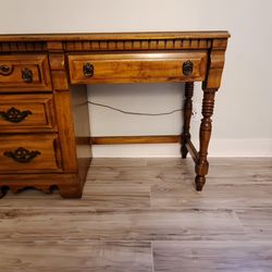 Brown Wooden Desk