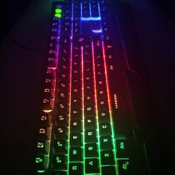 Muti Colored RGB Keyboard And Mouse