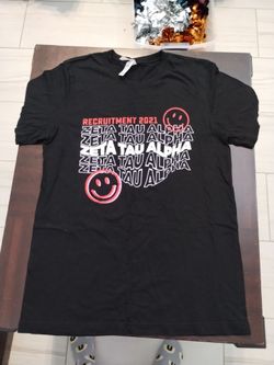 Black Zeta Tau Alpha shirt 2021- size M