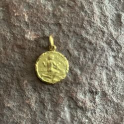 Medallita Signo acuario 10 K