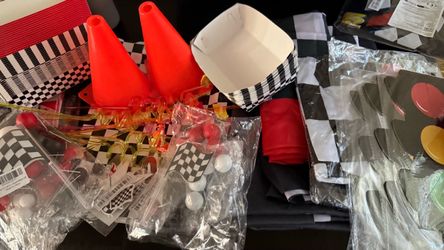 Racing car birthday party