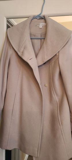 beige wool coat
