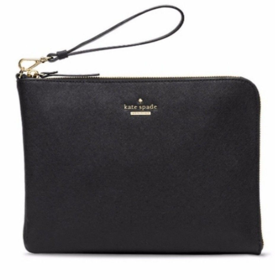 EVERPURSE "KATE SPADE" QUENTIN BLACK WRISTLET