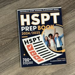 HSPT Prep Book 2024-2025 for Catholic Schools