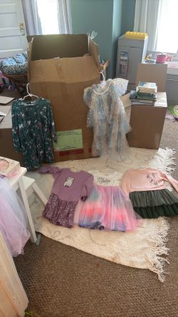 Cute and festive dresses girls size 6