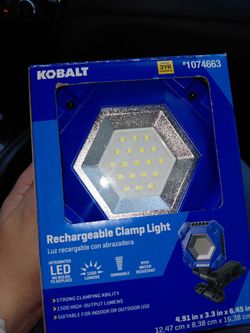 Rechargeable kobalt light
