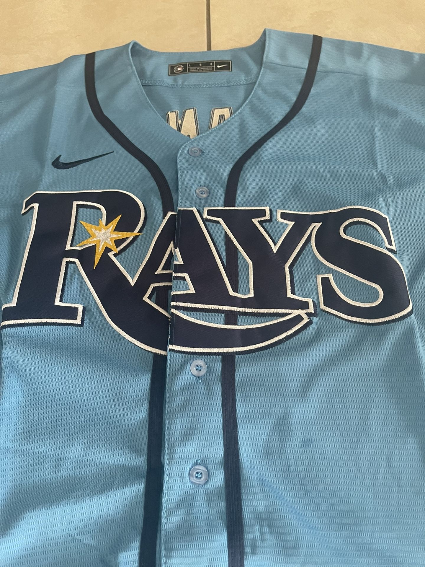 rays blue jersey