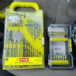Ryobi drill bits brand new