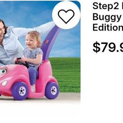 Pink push buggy