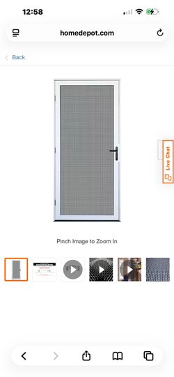 Mesh tech security door