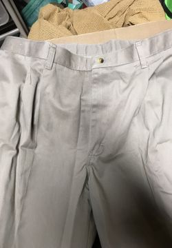 Men's dark khaki pants