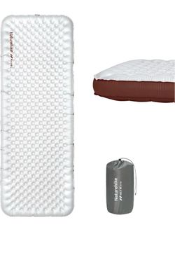 Naturehike 26oz Ultralight Insulated Sleeping Pad with Sidewalls, R5.8 Inflatabl