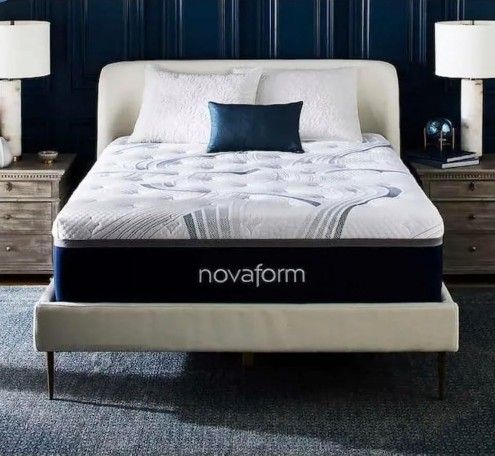 Novaform 14” ComfortGrande Advanced Gel Memory Foam Mattress,