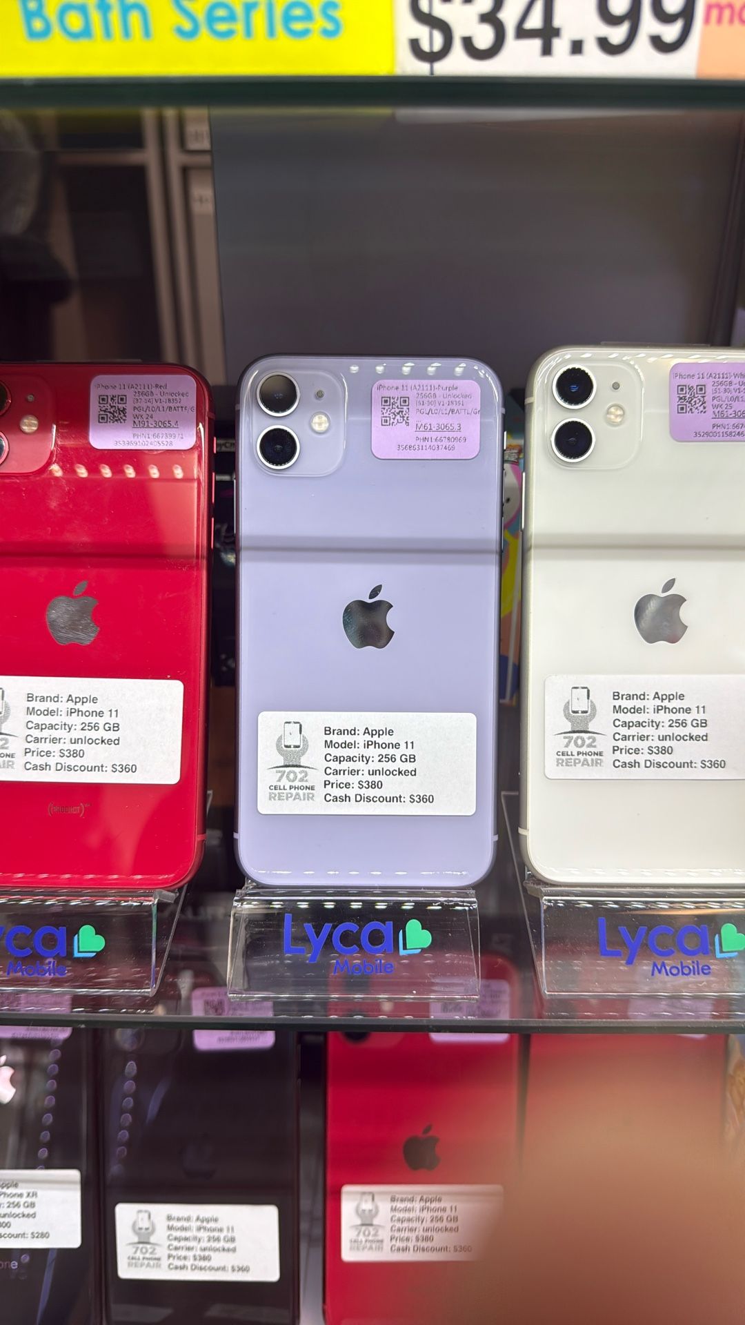 iPhone 11 256GB PURPLE UNLOCKED