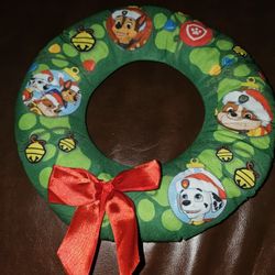 Paw Patrol wreath for kids room 