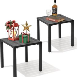 Aluminum Outdoor Side Tables 