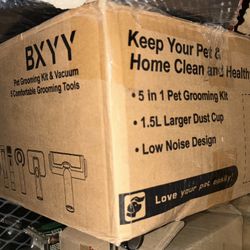 BXYY Pet Grooming Kit & Vacuum