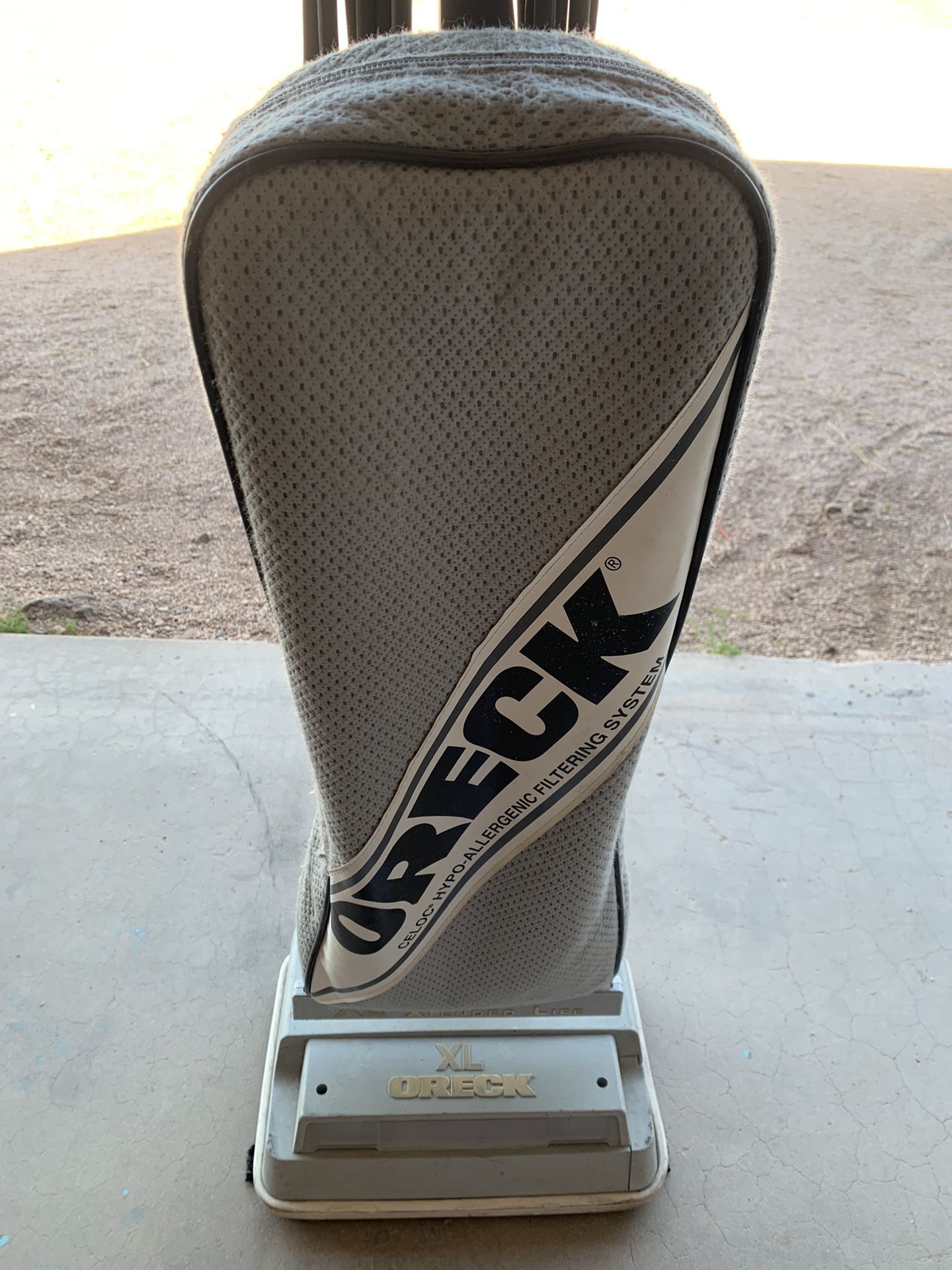 Oreck XL Upright Vacuum Used Works Great