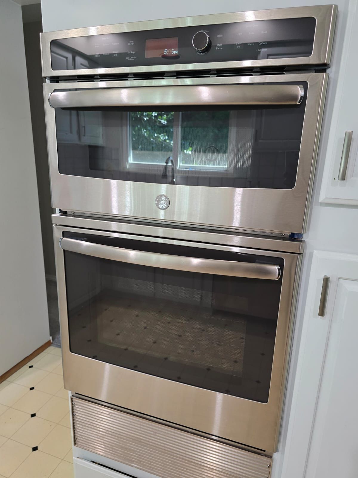 GE Stainless Wall Oven & Microwave Set – Excellent Condition!