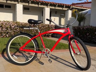 Rare - Foose SoCal Beach Cruiser Bicycle Red