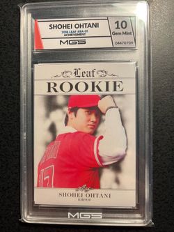 ShoheiOhtani 2018 Leaf Rookie - Graded 10