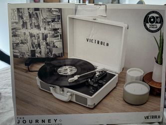 Victrola Record Player- White