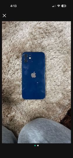 Blue iPhone 12 256gb