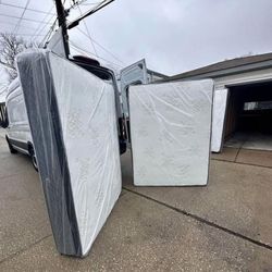 Unused New Mattresses Wrapped in Plastic !!! All sizes available