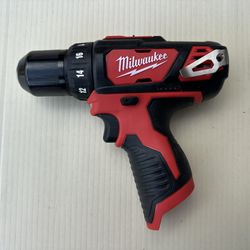 NEW Milwaukee M12 2407-20 Cordless 3/8" Drill Driver 12V 12 Volt 2 Speed