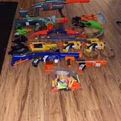 Awesome NERF guns/bow Collection