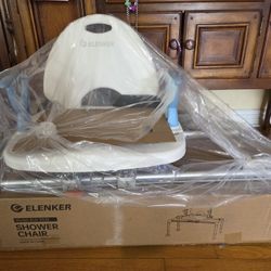 Elenker 360 Swivel Shower Trasnsfer Wide Chair.
