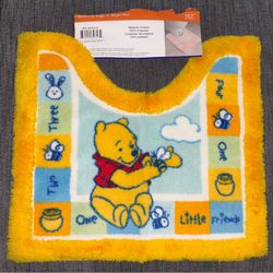 Winnie the Pooh bathroom rug U shape mat