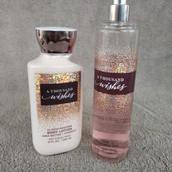 Bath and body works a thousand wishes 