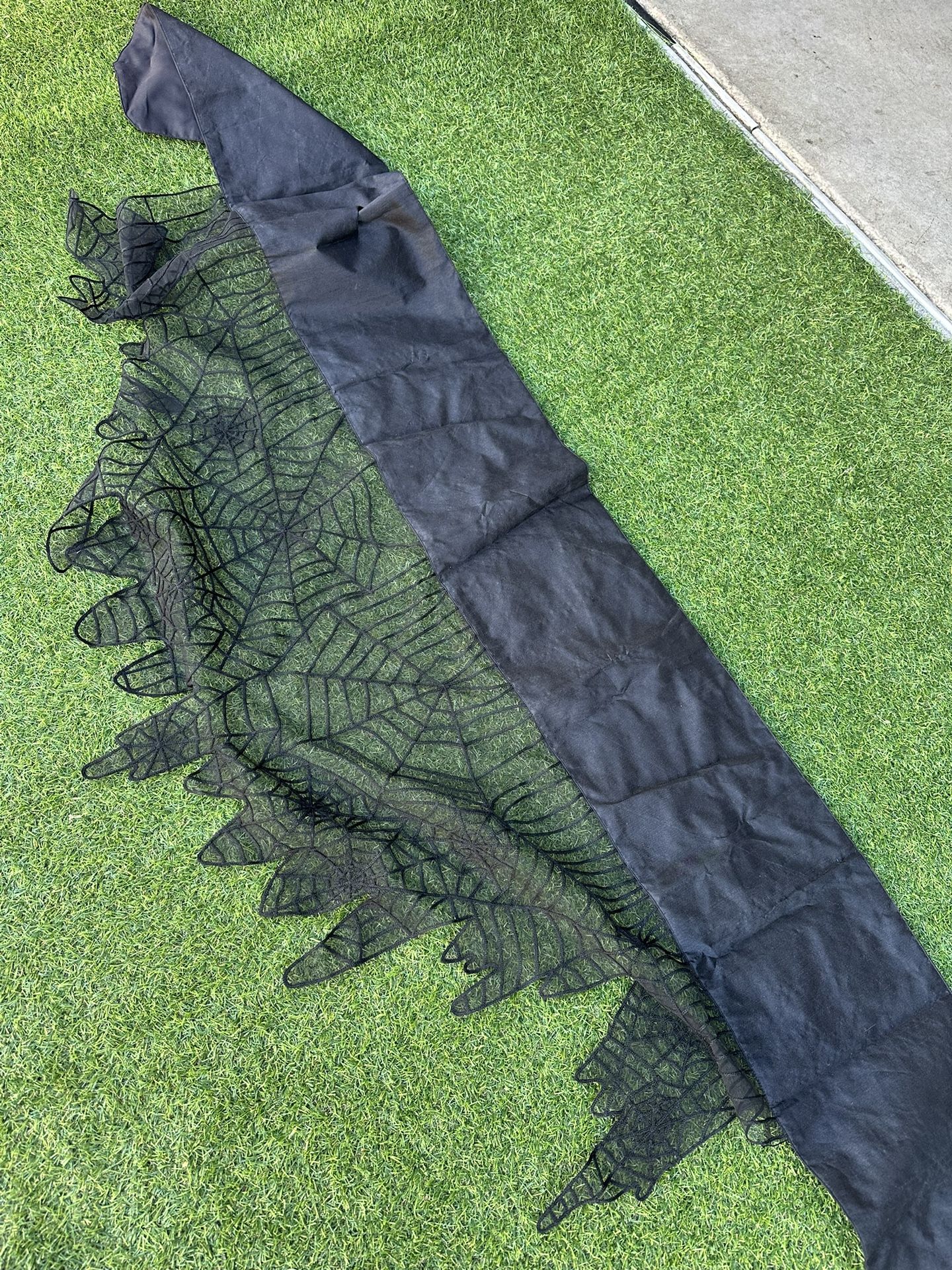 Halloween Decor Lace 2 Mantle Runner