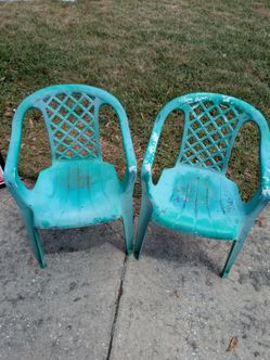 Pair of outdoor chairs