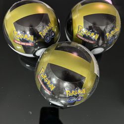 3 Pokeballs Sealed New 