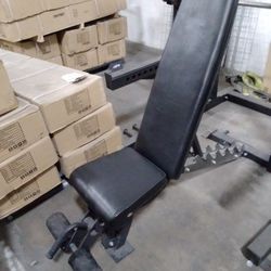 Heavy Duty Adjustable Commercial Grade Weight Bench 1000lb Flat Incline Decline Military Brand New 