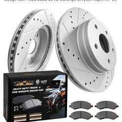 New Brake Pads And Rotors. Ram 1500 And More