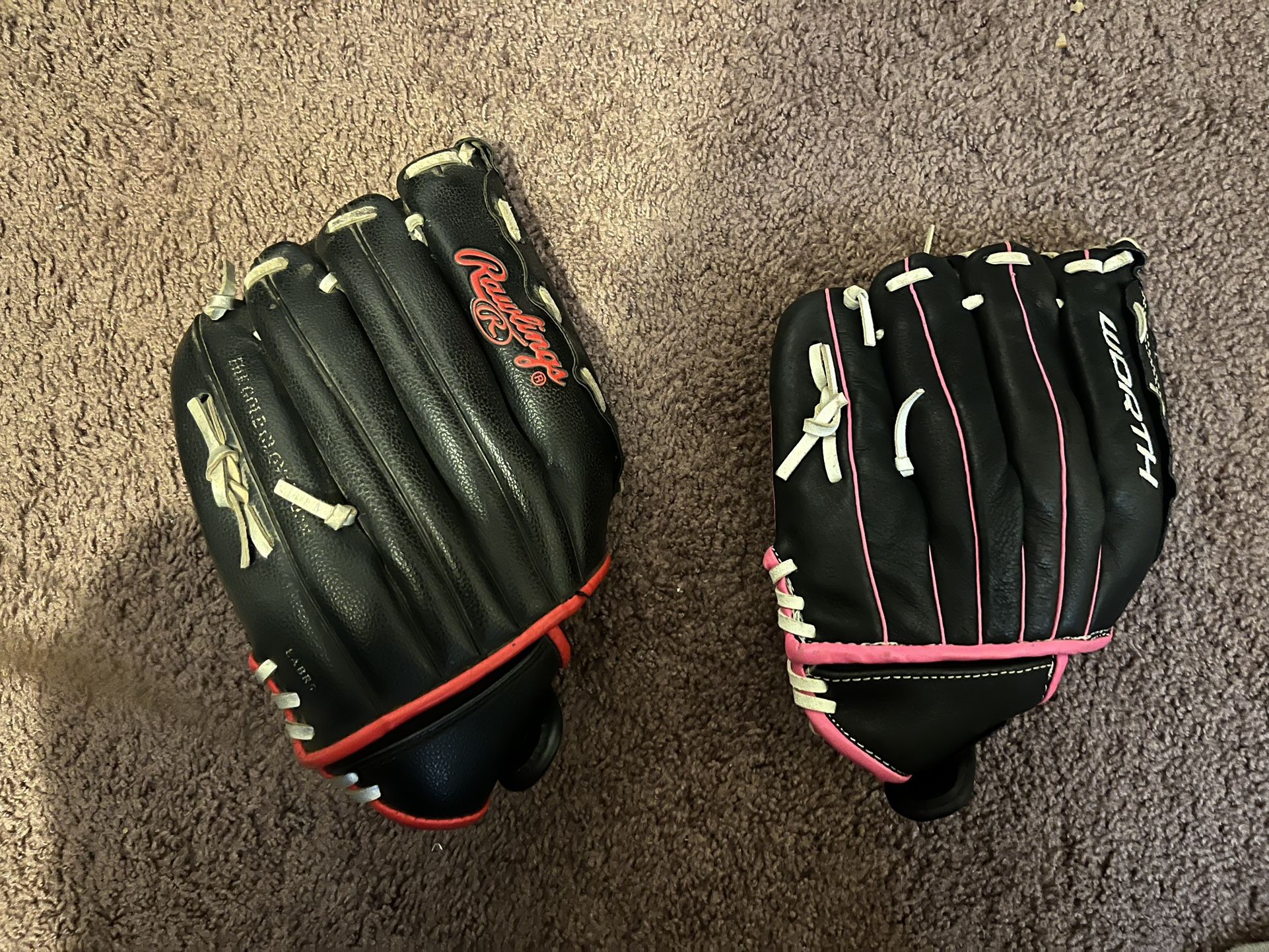 softball gloves