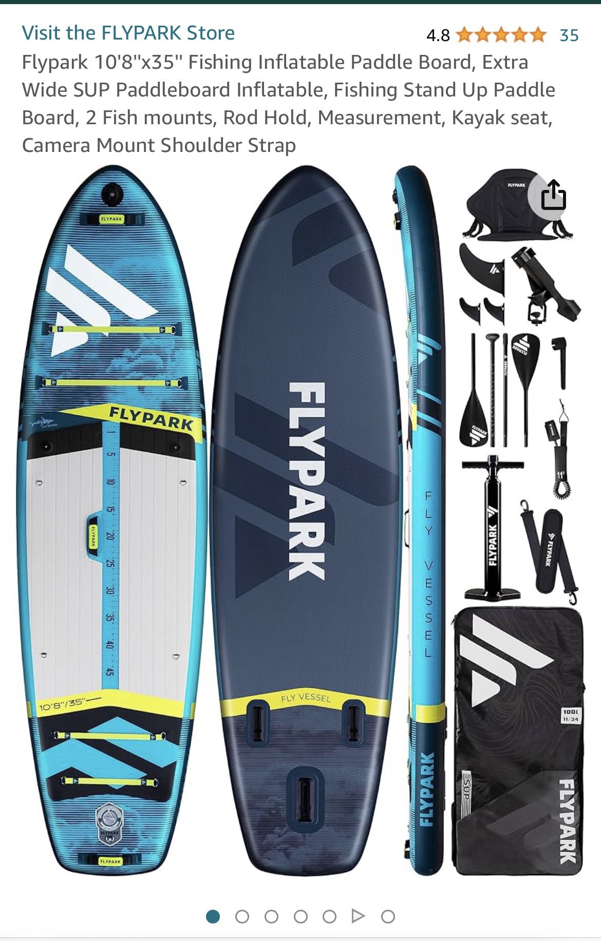 Flypark Sup ( Fishing style) NEW