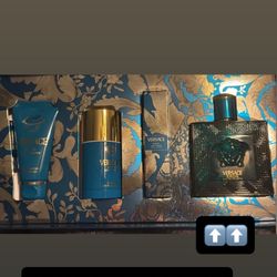 Versace Eros Gift Set/Eros EDT 3.4oz