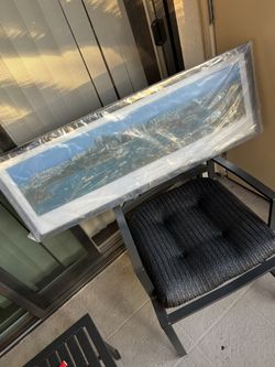 Framed Sydney, Australia Panoramic Wall Art (New in Wrap)
