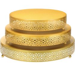 Wenqik 3 Pcs Cake Stand
