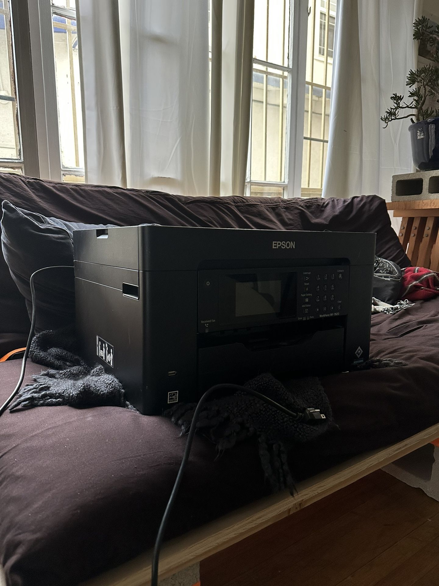 Epson WF-7820 WorkForce Pro Wireless All-in-One Wide-format Printer