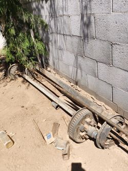 Trailer axle