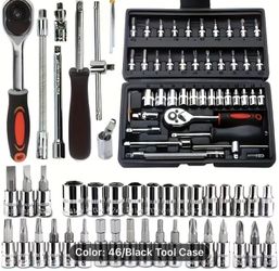 New 46/Piece Professional Auto Repair Tool Set