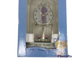 Precious Moments Anniversary Clock Porcelain Collectible (brand New)